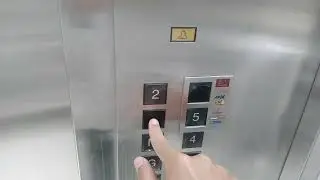 Button for non serviced floor is not light up.