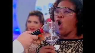 Odete Roitman no Desafio da Taça - Programa Eliana