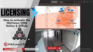 HOW TO DO LICENSING FOR #HikCentralProfessional VMS ONLINE & OFFLINE #HikCentral #VMS #Licensing