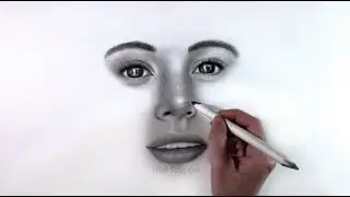 Karakalem Yüz Çizimi Uzun video