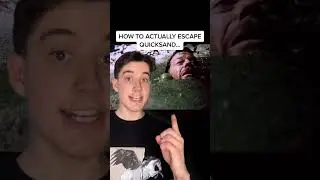 How To Actually Escape Quicksand! 