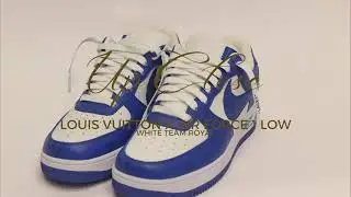 CLOSER LOOK AT THE LOUIS VUITTON X NIKE AIR FORCE 1