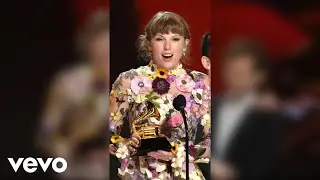 @TaylorSwift  wins Album Of The Year for “folklore” | GRAMMYS 2021 (Close-up Video)