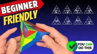 How To Solve a Pyraminx in 4 easy steps | Beginners Guide