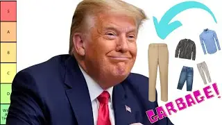 AI Presidents Make a CLOTHING Tier List!