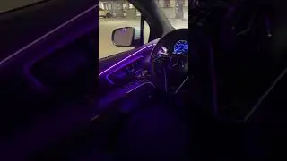 The Mercedes EQS SUV is like a rolling night club