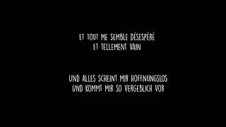 ASP - Fluchtversuch (Lyrics + traduction FR)