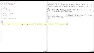 Variables in Python