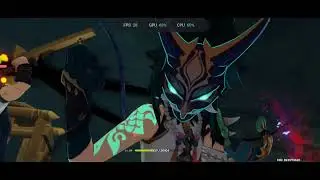 Genshin impact mobile 60fps Oneplus7T The chasm(underground)