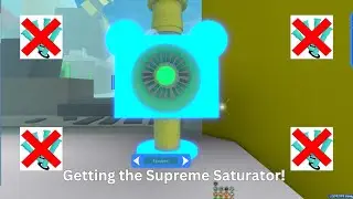 Getting The SUPREME SATURATOR!! - Bee Swarm Simulator