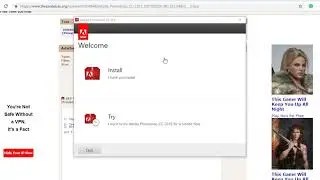 How to download Adobe Photoshop CC fast and working! | Easy steps | (100% no VIRUS!)