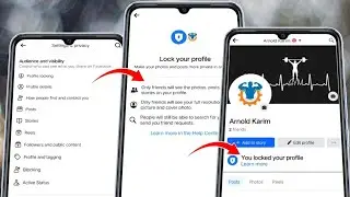 How to ( Officially ) Lock Facebook Profile 2024 | How to Private Facebook Profile 2024