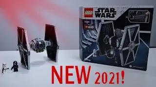 Is the 2021 LEGO Imperial Tie Fighter Worth It? Build & Review Set #75300!
