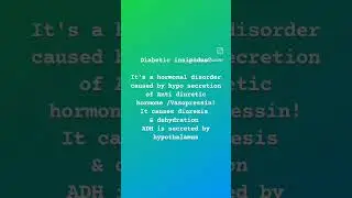 DIABETIC INSIPIDUS