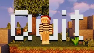 why I quit skyblock (bedwars commentary)