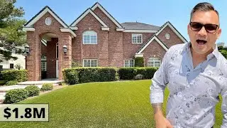 6000 Sqft Castle For Sale Las Vegas! Basement Game Room, Theater Room. RV Parking, Pool ,6BD, 5BA.
