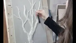 Идея для поделки из листьев