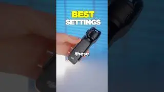 The BEST Osmo Pocket 3 Settings!