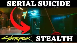 Serial Suicide Cyberpunk 2077 Sneak Into The Station STEALTH WALKTHROUGH PS5