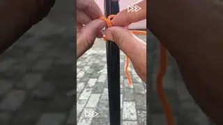 Incredible Rolling Hitch in our daily life!  #knot #knotskill #diy