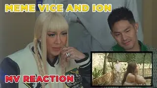 Meme Vice and Ion Reacts to 'NAKANGITI' at ' ANDITO LANG AKO' MV | Wilbert Ross