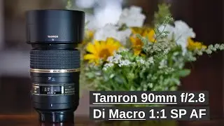Tamron 90mm f/2.8 Di Macro 1:1 SP AF macro lens – a fun one!