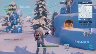 Fortnite- Season 8- Week 3 Challenge- Search the magnifying glass on the treasure map loading screen
