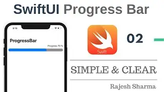 SwiftUI Progress Bar | SwiftUI for beginners | Part-2