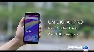 UMIDIGI A1 Pro 18:9 5.5 Inches MTK6739 1.5GHz 4G Smartphone with 3GB RAM, 16GB ROM - Blue