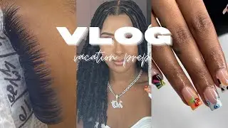 GRWM FOR VACATION | HAIR, NAILS, WAX, + MORE
