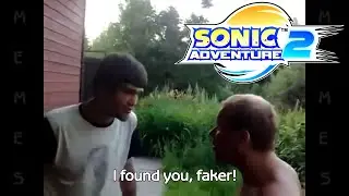 Sonic Adventure 2 - Sonic VS Shadow in Green Forest (Drunken fight in Russia) 