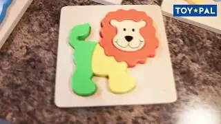 Toy Pal Animal Wooden Puzzles for Toddlers