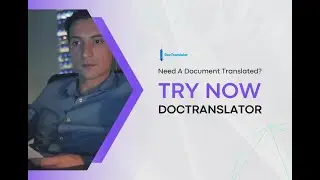 DocTranslaton AI - Next Generation AI Translation Service for PDF Files