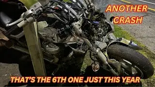 Serious Motorbike crash ..... 19th July 2024