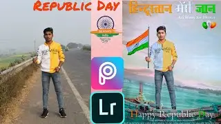 PicsArt 26 January Republic Day Photo Editing Tutorial Step By Step // RB Photo Editing Officially 🔥