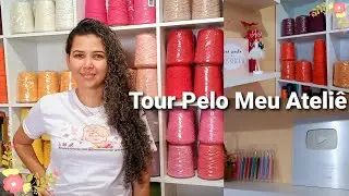 Updated Tour of My Crochet and Sewing Studio - A Dream Come True