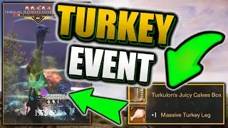 *NEW* Turkey EVENT! OPEN WORLD BOSS with NEW DROPS & SKINS! Turkulon Guide & Turkey Guide New World!