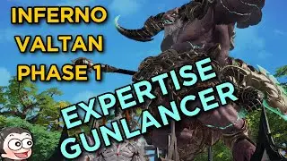Inferno Valtan Gate 1 | Expertise Gunlancer Staggerbot | Lost Ark