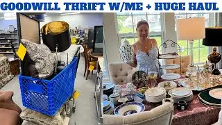 NEW* GOODWILL THRIFT  WITH ME  + HUGE Thrift Haul