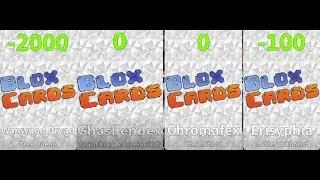 Blox Cards Defeating 4 New AIs( Erisyphia, Wanwood Dryad, Chromafex, Ghashendex)