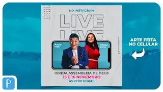 Como Fazer Cartaz para Igreja pelo Celular