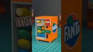 Working Lego Vending Machine with Safe 