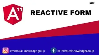 Angular 11 - Reactive Form in Angular 11 