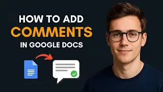 How to insert Comments in Google Docs (Quick & Easy Tutorial)