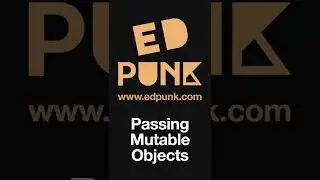 [Day 98] Passing Objects of Mutable Type to a Function in Python | Dark Mode #100daysofpython