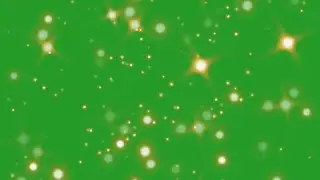 Star on green screen video - Start twinkling in the sky on green screen - Star twinkling video