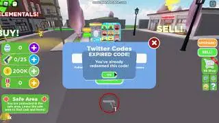 ROBLOX Gun Simulator codes on November 24, 2020