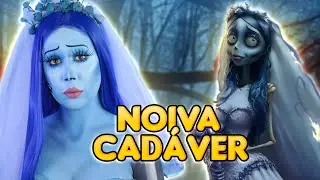 ME TRANSFORMEI NA NOIVA-CADÁVER | #Halloweendapudim #tiktok #noivacadaver