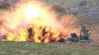 AAV Marines Explode MICLICs • Mine Clearing Line Charge