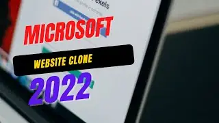 How to create a Microsoft website clone using html and css part-1 || codeandman